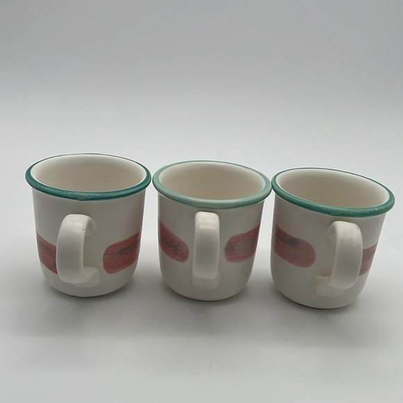 Southwest Style Stoneware Mugs Mirage by Treasure Craft (Set of 3) - Picture 6 of 10